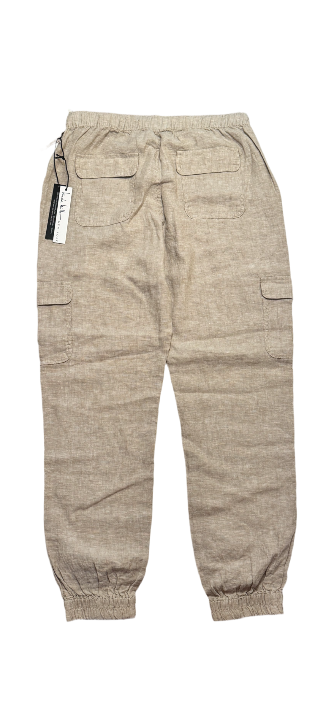NEW!! Nicole Miller Women 100% Linen Pants Size (S)