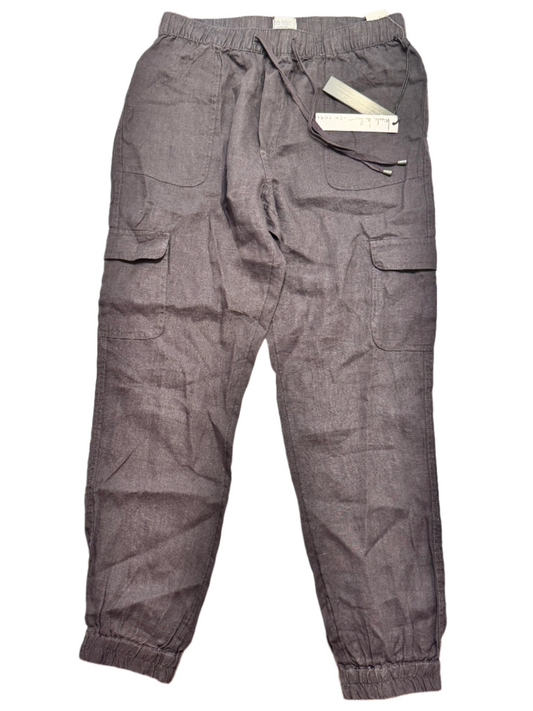 NEW!! Nicole Miller Women 100% Linen Pants Size (M)