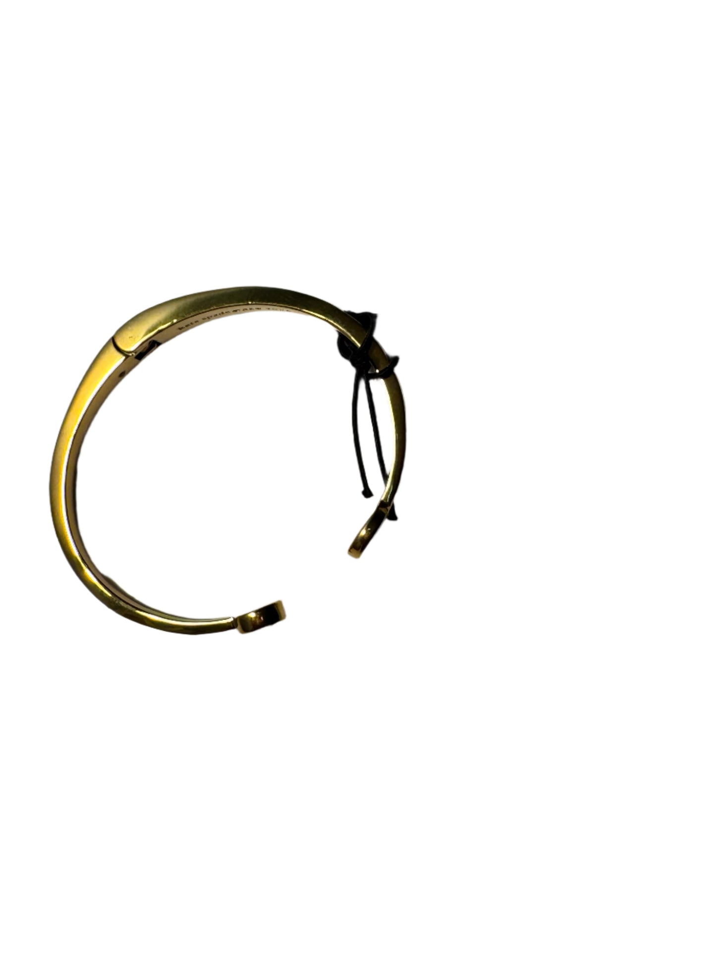 NEW!! Kate Spade Gold Plated Bangle (Black heart Design)