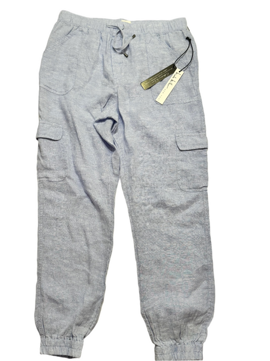 NEW!! Nicole Miller 100% Women Linen Pants (L)