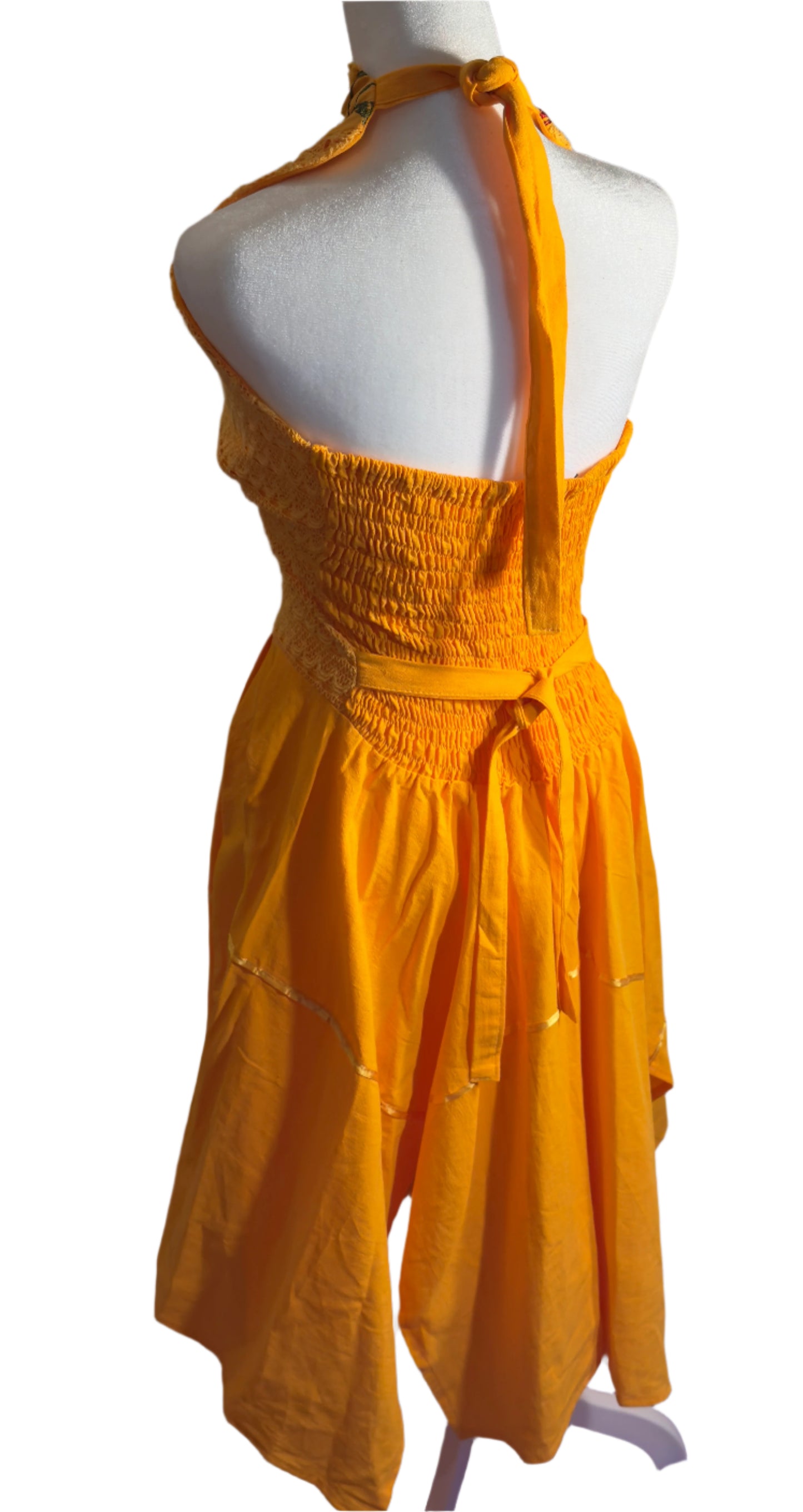 NEW!! Women Flare Sleeveless Maxi Dress (L)