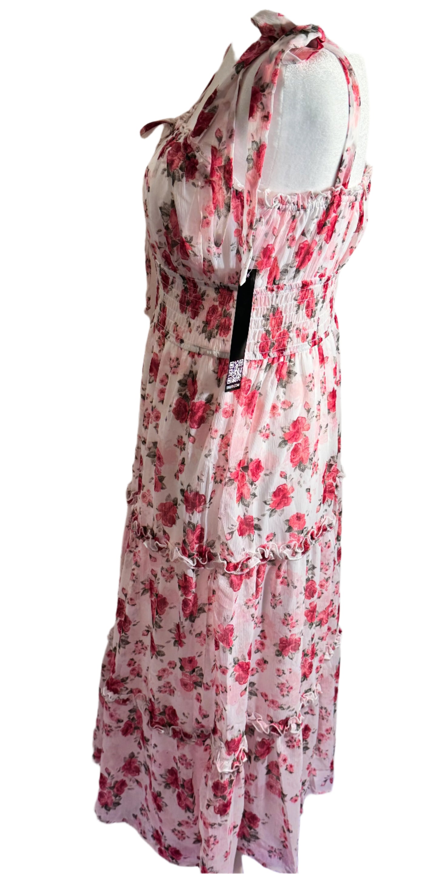 NEW!! Women Flare Sleeveless Maxi  Dress (L)