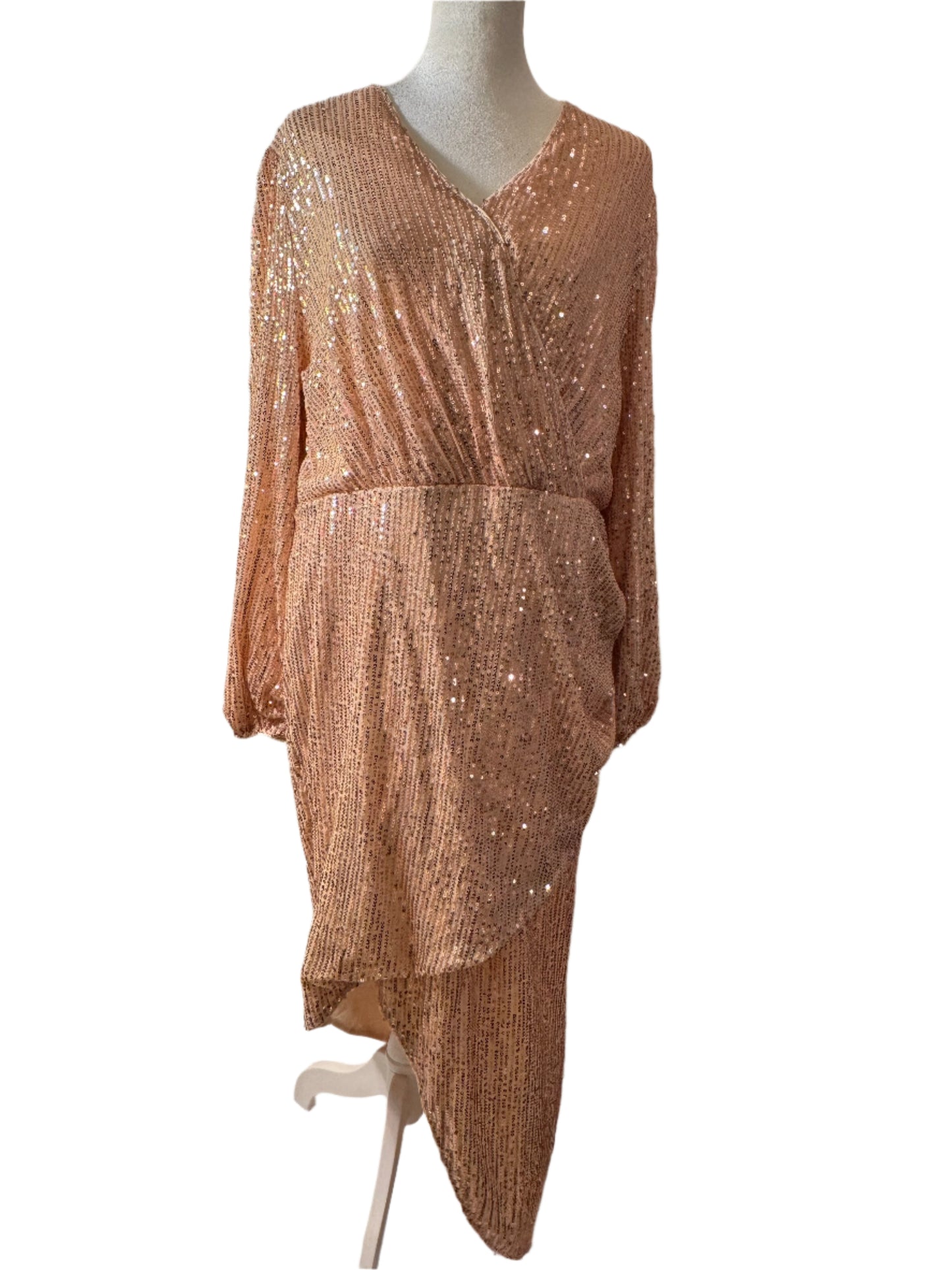 PREOWNED!! Sequin Evening dress XL