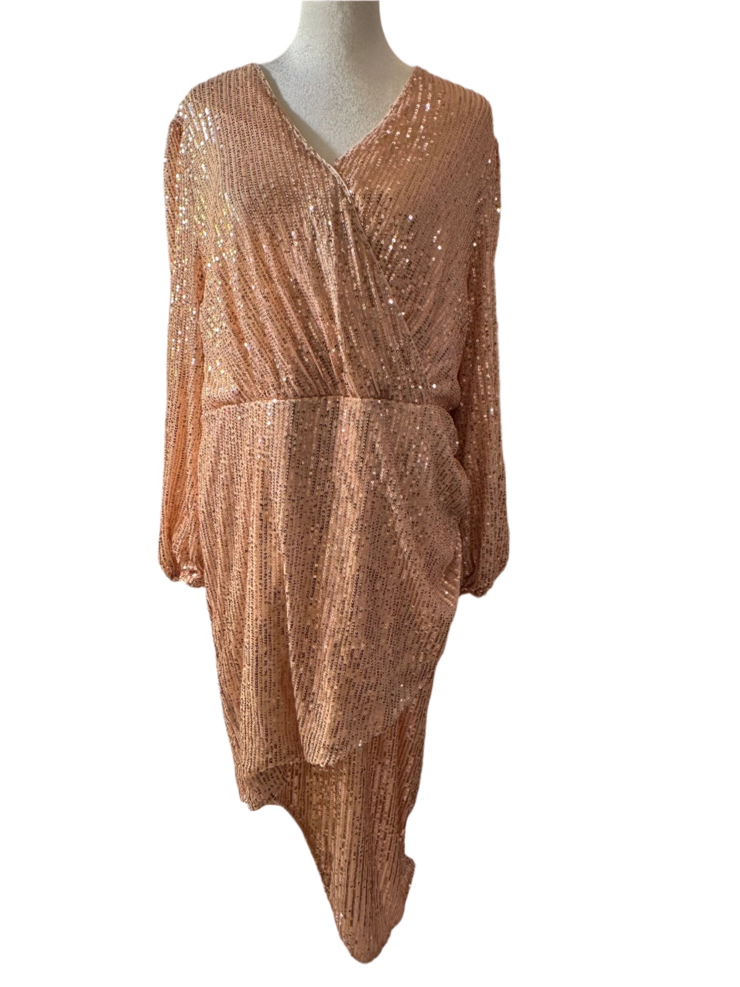 PREOWNED!! Sequin Evening dress XL