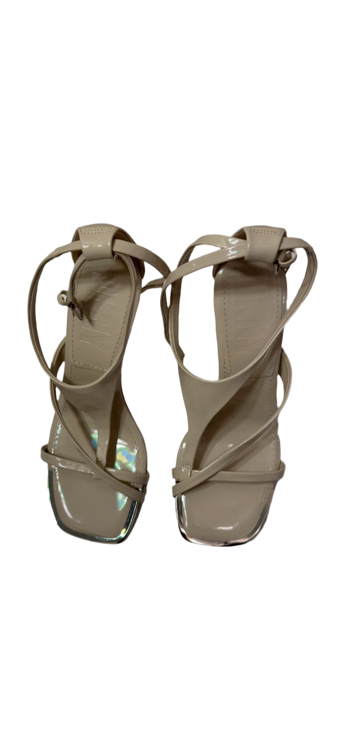 PREOWNED!! DKNY Strapped Slippers 8.5